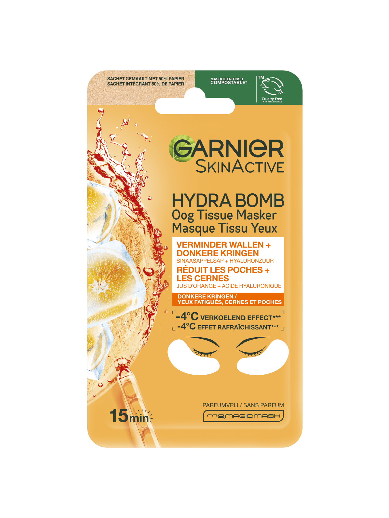 3600542154840 Hydrabomb Orange Eye Mask