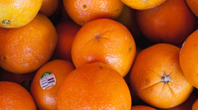 Sinaasappels met Vitamine C voor de huid 