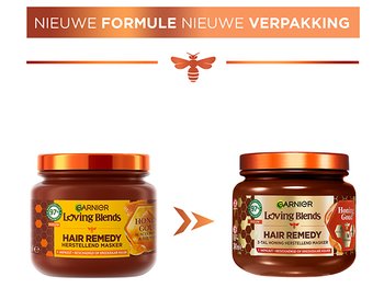 nieuwe verpakking en nieuwe formule