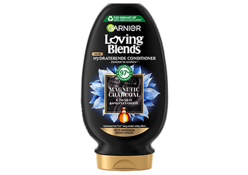 2022 GAR Haircare LovingBlends CHARCOAL CONDITIONER 200ml pack front HOL 465x328png master