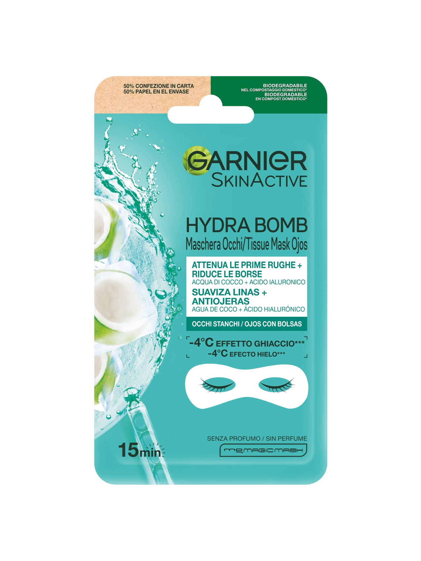 3600542383400 Hydrabomb Coconut Tissue Mask
