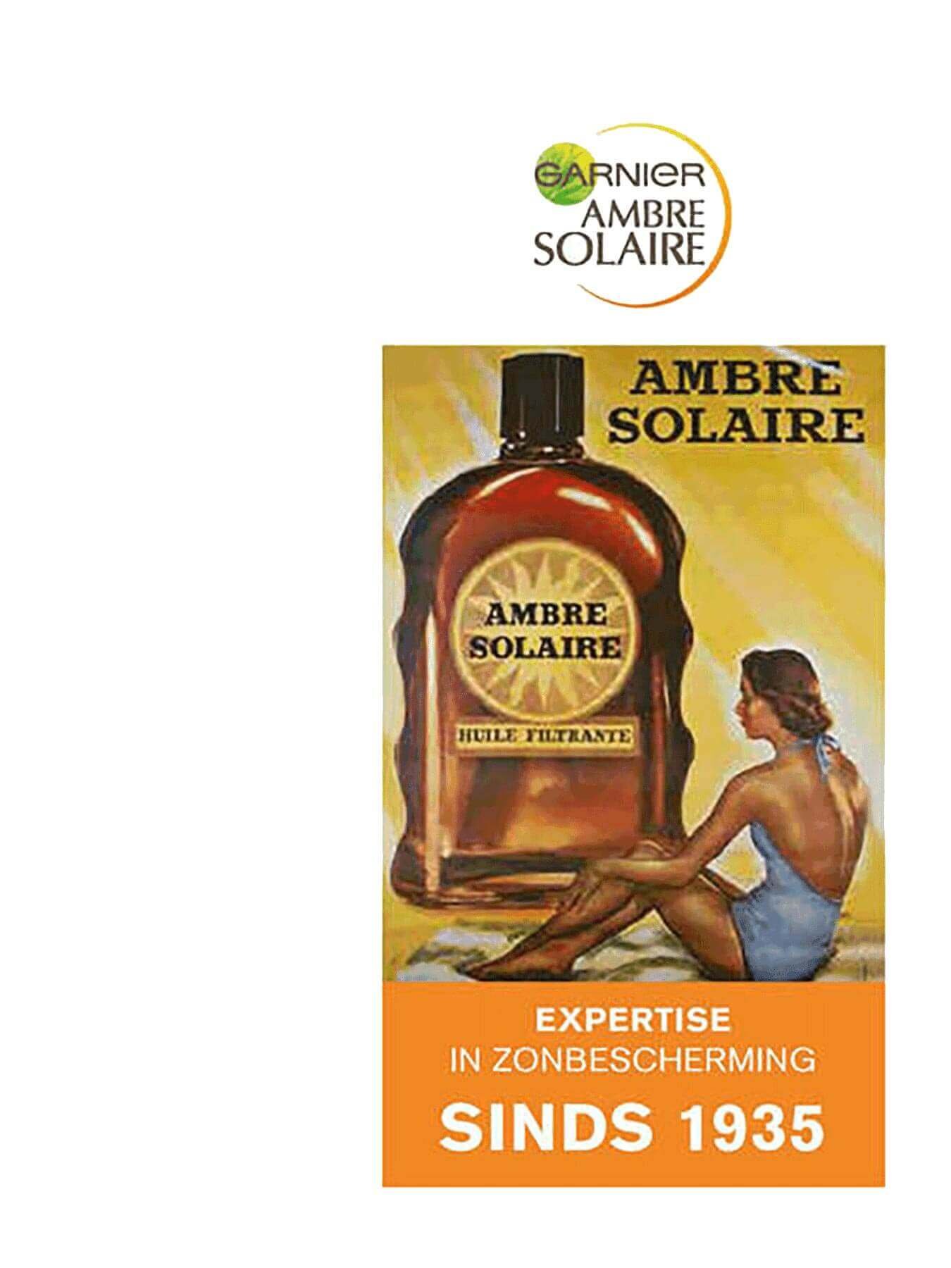 Ambre Solaire expertise in zonbescherming sinds 1935