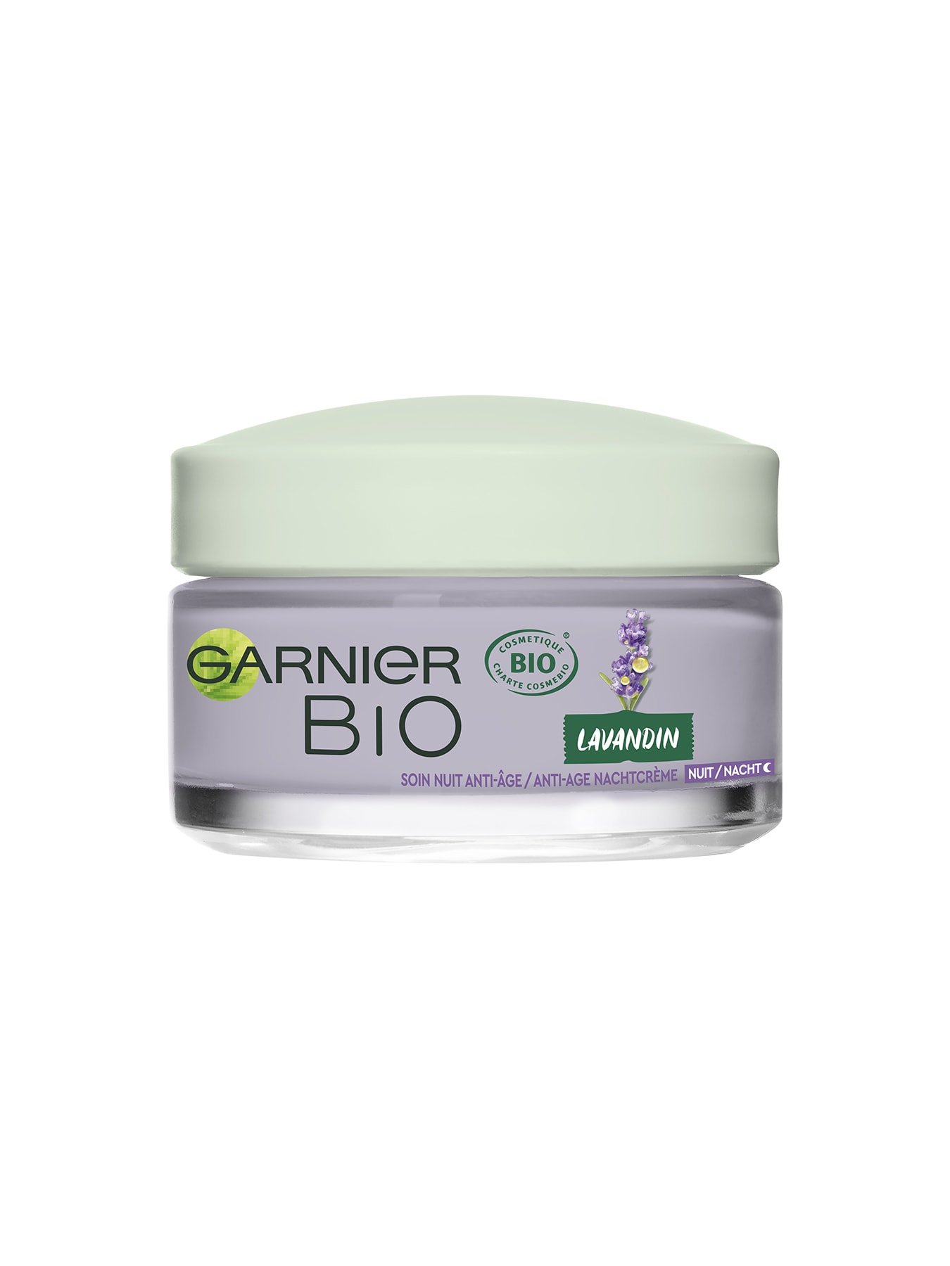 Verpakking Garnier Bio Lavendel Nachtcreme