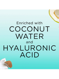 Verrijkt met Kokoswater en Hyaluronzuur