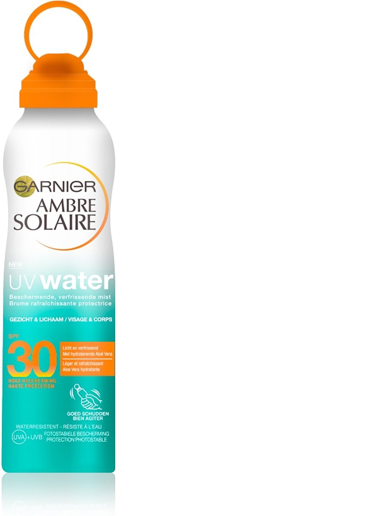 Verpakking UV water mist SPF 30