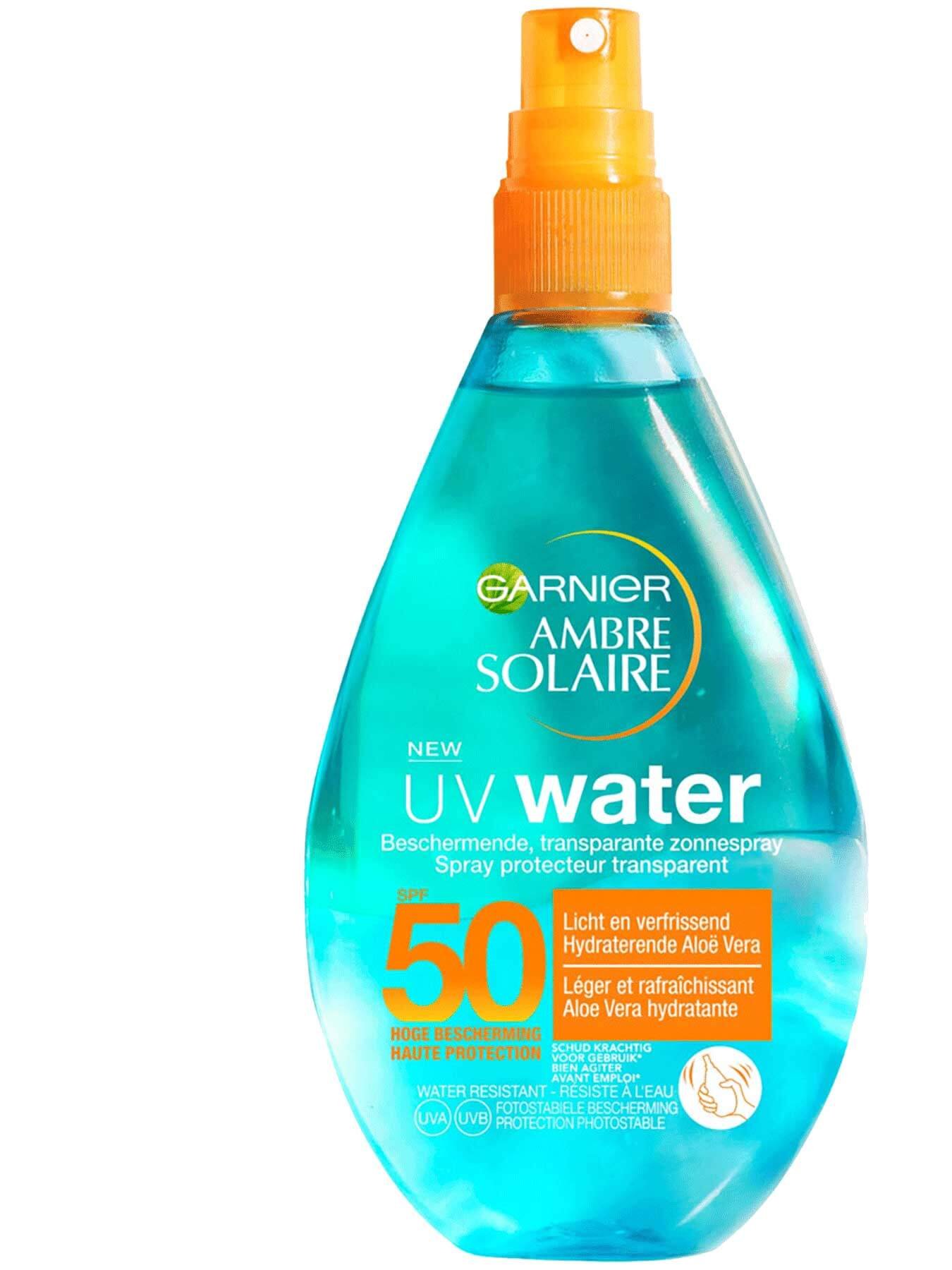 Verpakking UV water spray SPF 50