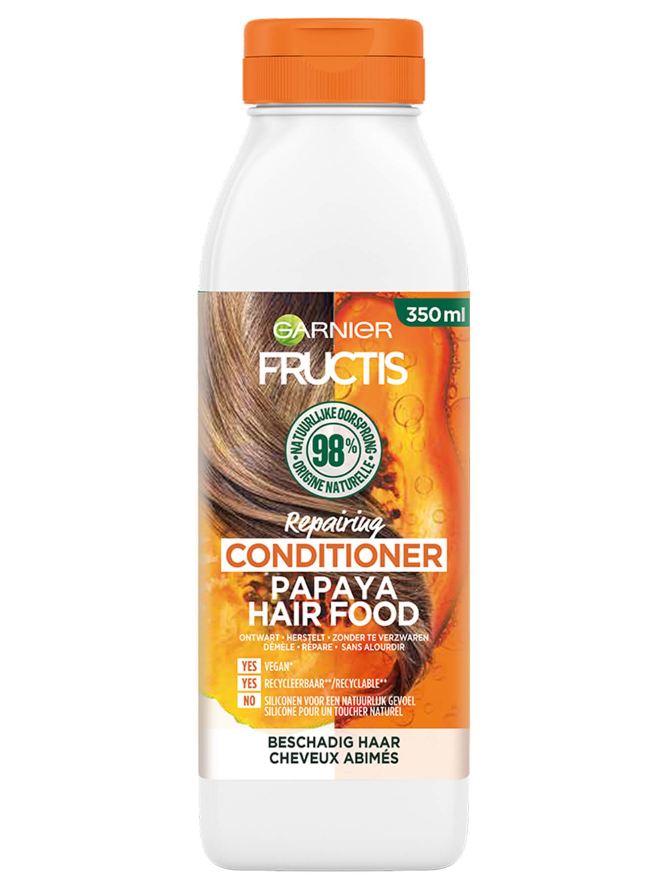 Fructis Hair Food   Papaya   Conditioner 1350x1800px