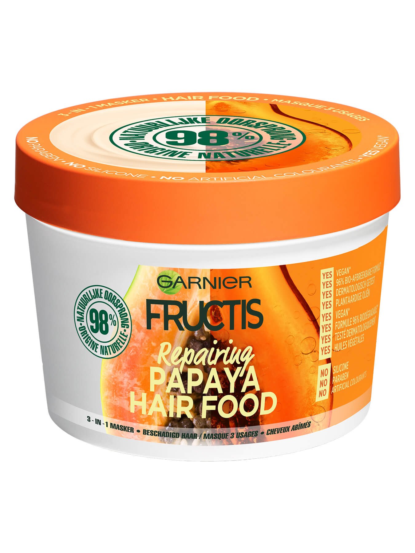 Fructis Hair Food   Papaya   Mask 1350x1800px