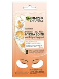 Voorkant verpakking oogmasker Sinaasappel & Hyaluronzuur