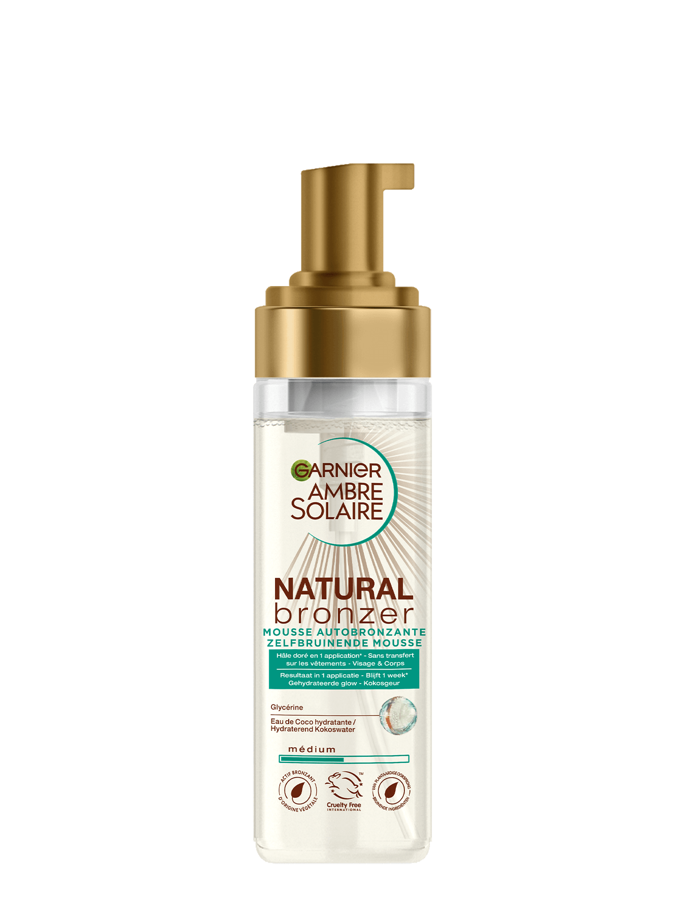 GAR Natural Bronzer Mousse 3600542298407 front 1350x1800