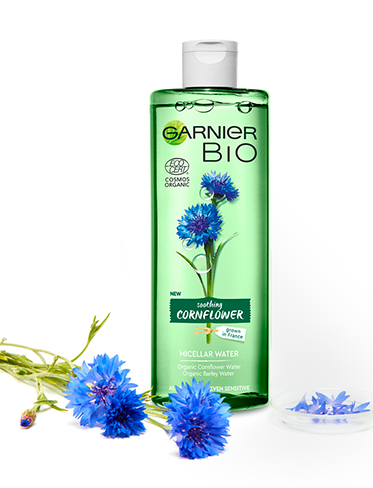 Korenbloem Micellair Water | Garnier BIO 
