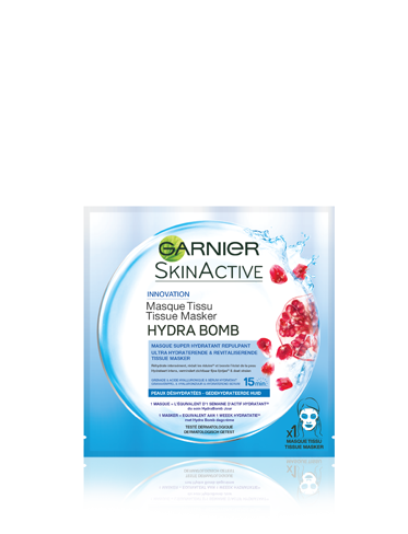 Garnier HydraBomb TissueMask Verbetering Gemengde huid P13002 big recto