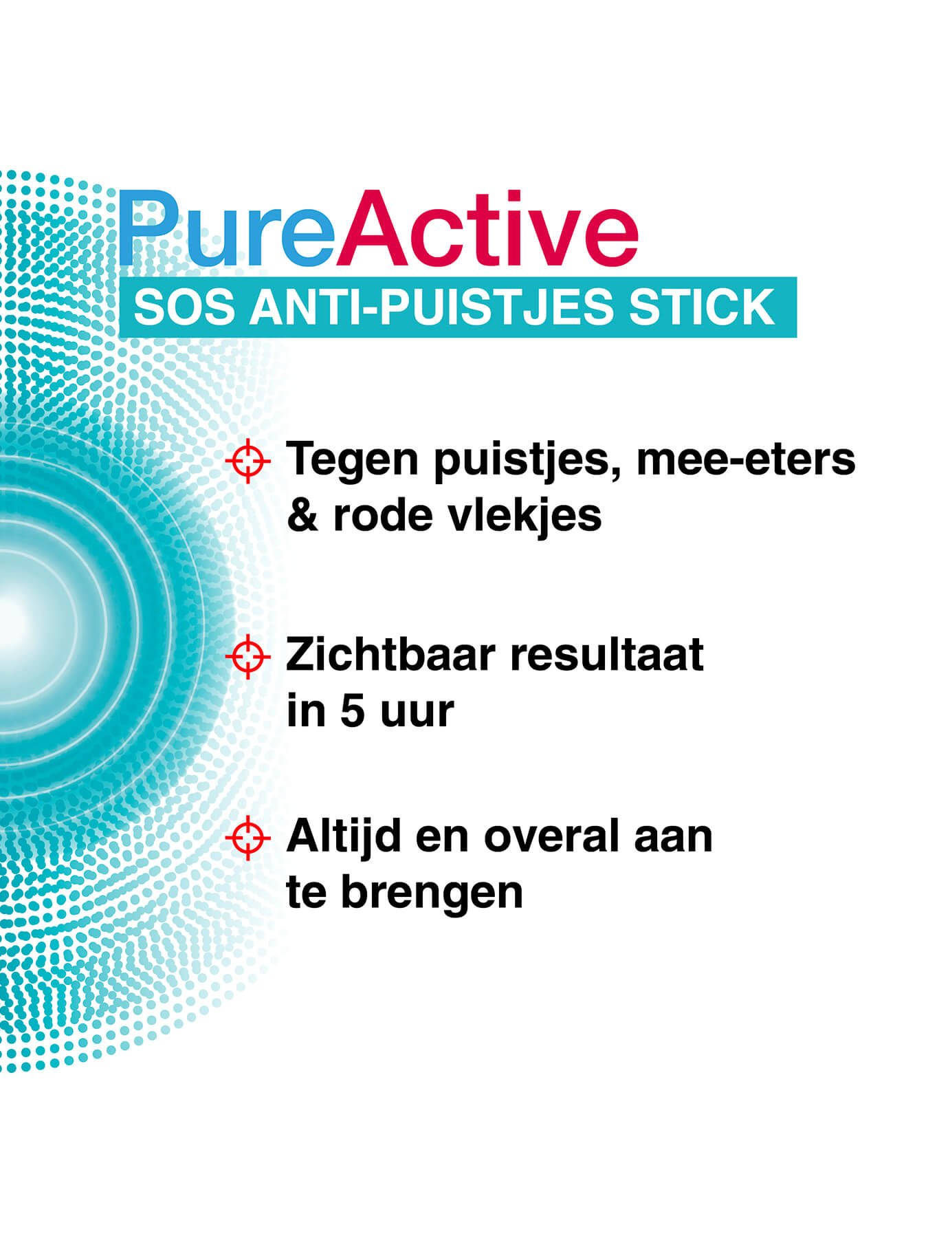 Werking van de puistjes stick