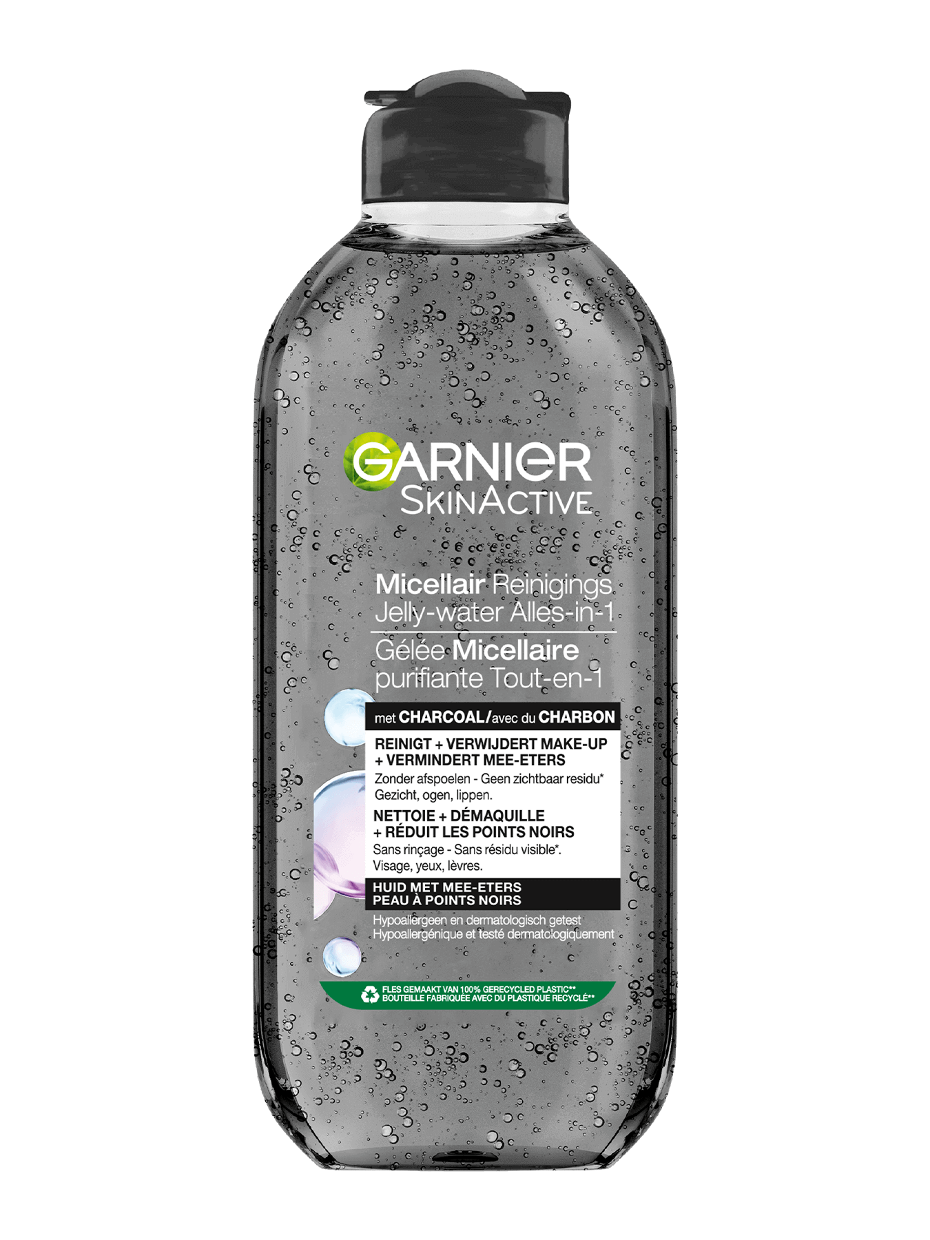 GAR Micellair Reiningingswater Charcoal 400ml 3600542539722 front 1350x1800 2