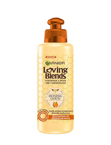 Verpakking Loving Blends Honing Goud Leave-in Crème 