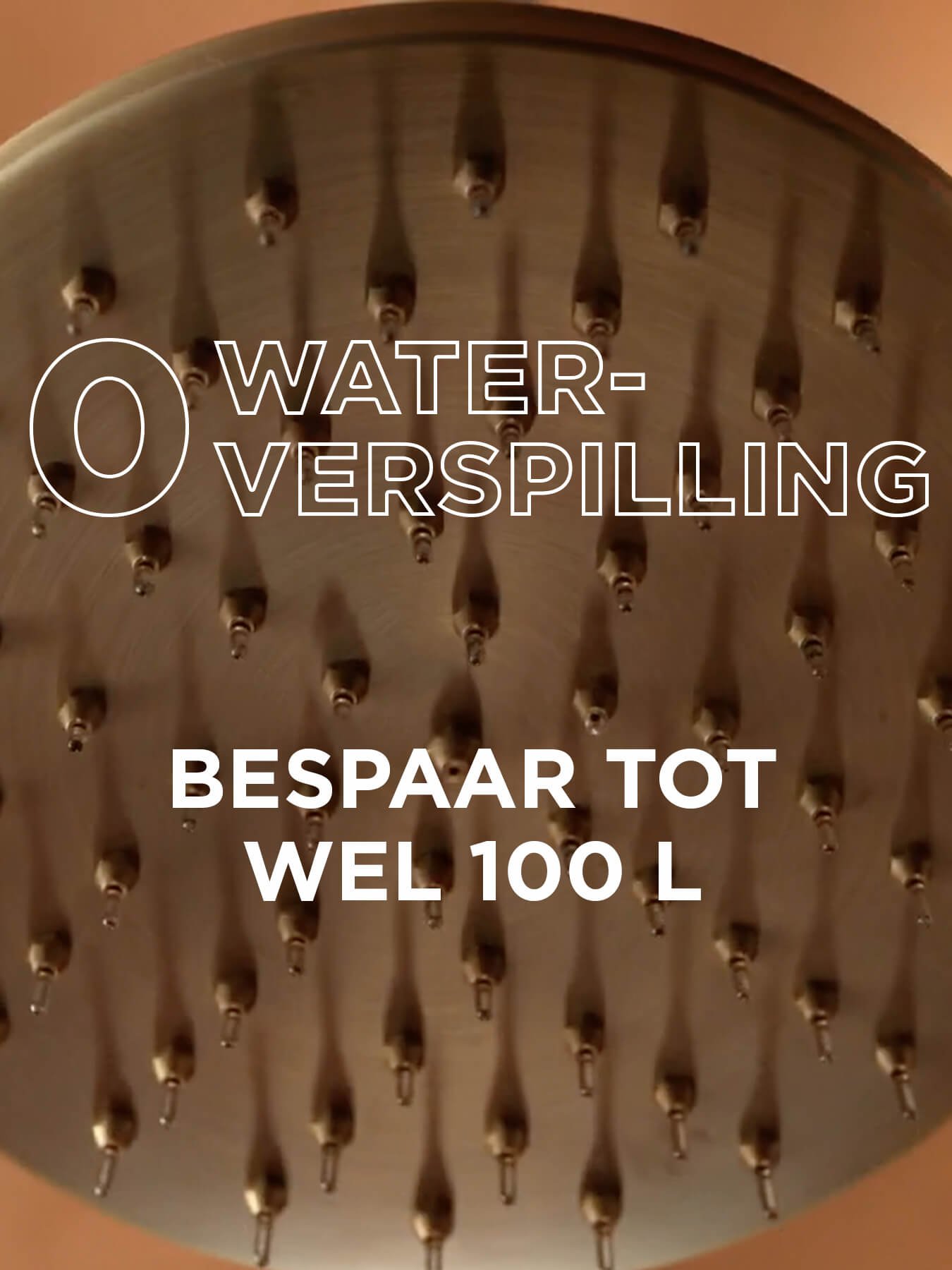 Bespaar tot wel 100 liter water