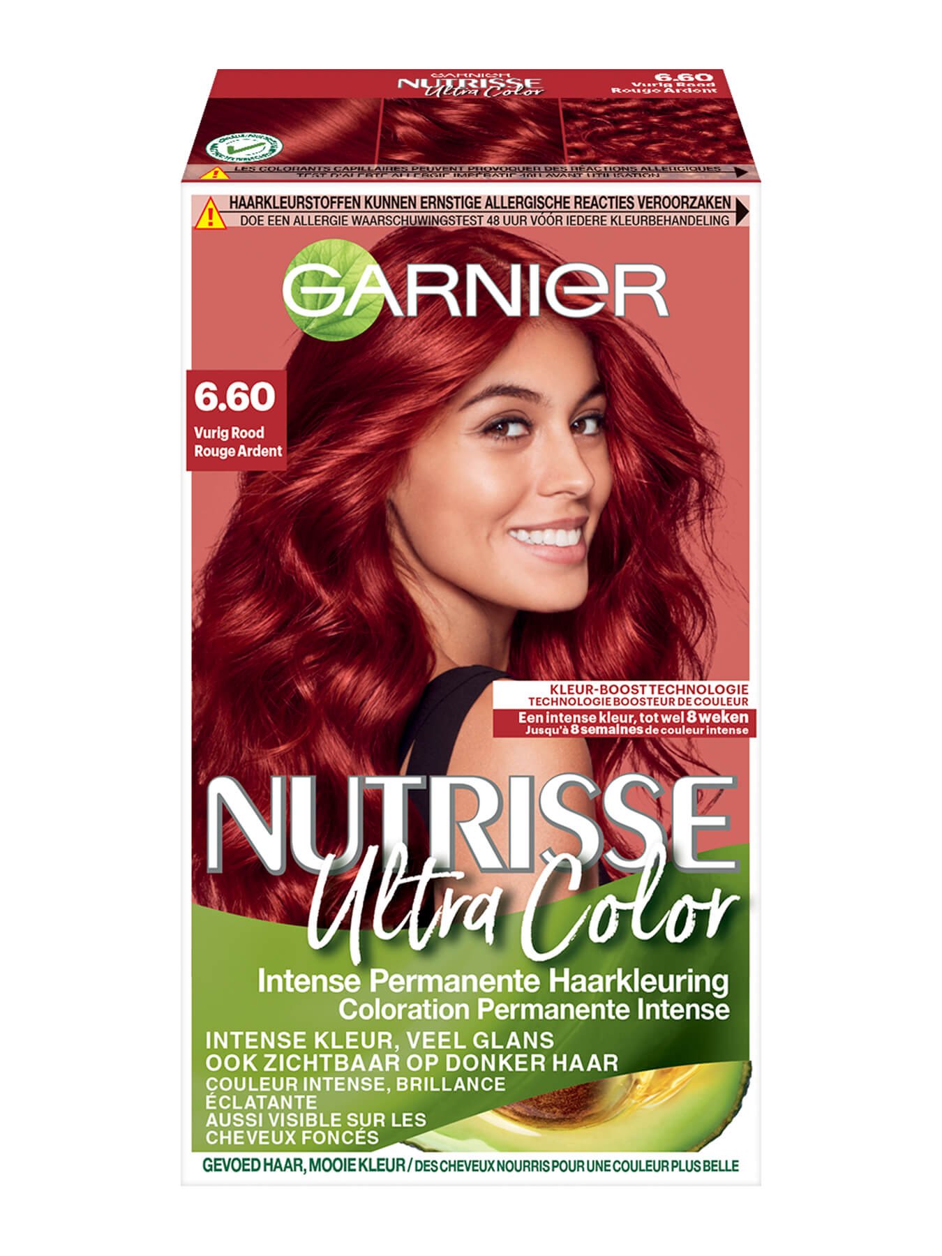 tv graven Eik Vurig Rood permanente haarkleuring | Garnier