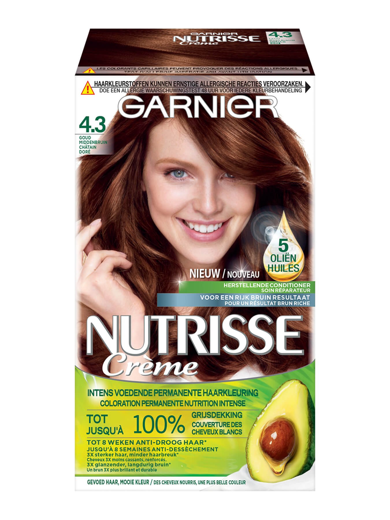 Waakzaamheid zwaan Oplossen Voedende Goudbruine permanente haarkleuring | Garnier