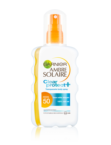 Verpakking Ambre Solaire Clear Protect Spray SPF50