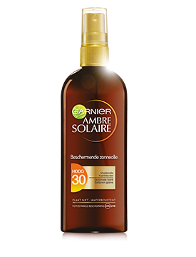 Verpakking Ambre Solaire Zonneolie Spray SPF30