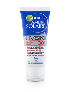 Voorkant verpakking UV Ski Gezichtscrème SPF30