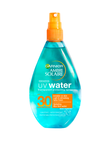 Verpakking UV Water Spray SPF30