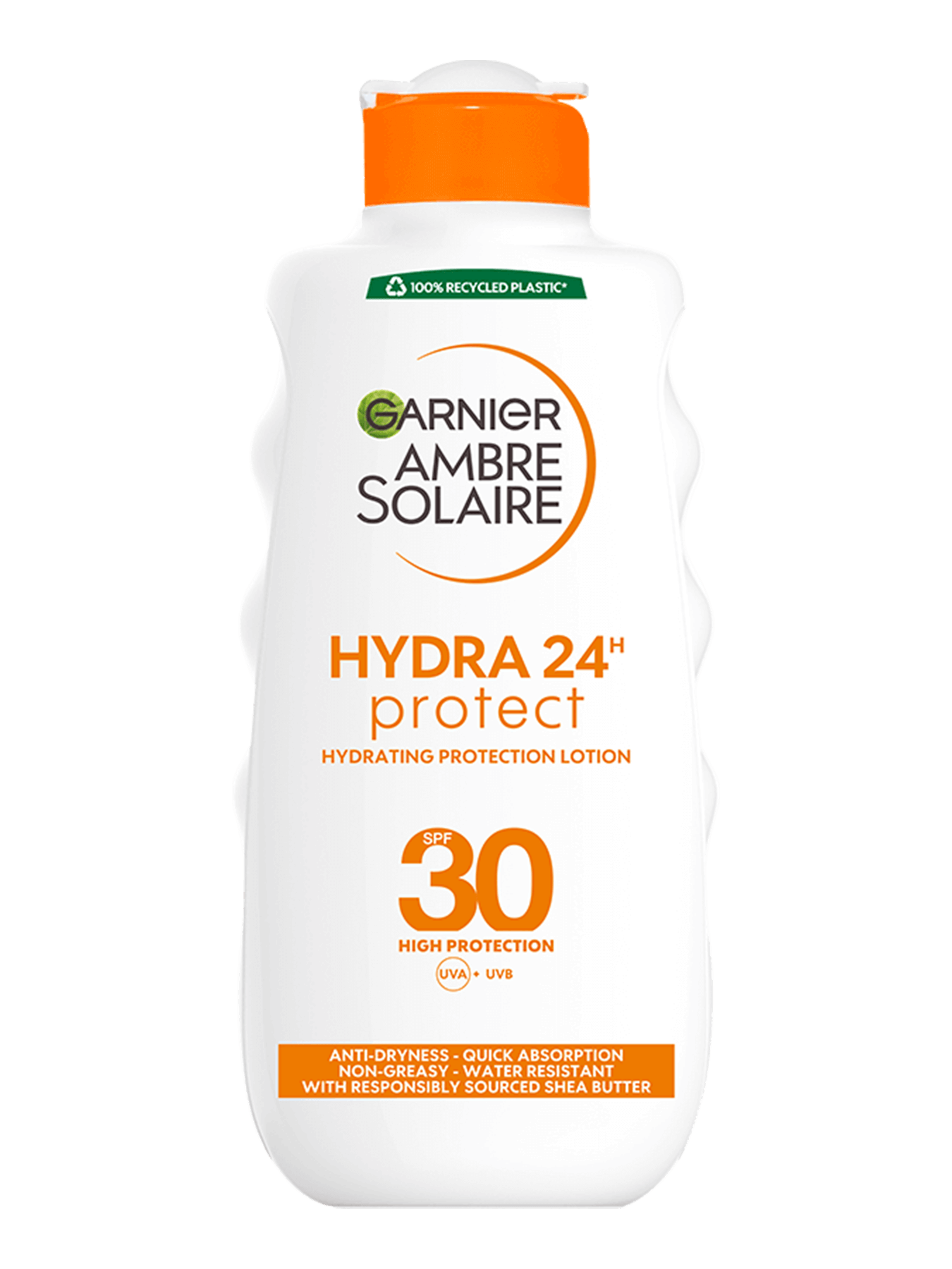 GAR Ambre Solaire Hydra Protect 24 Lotion spf30 200ml 2021 front (1)