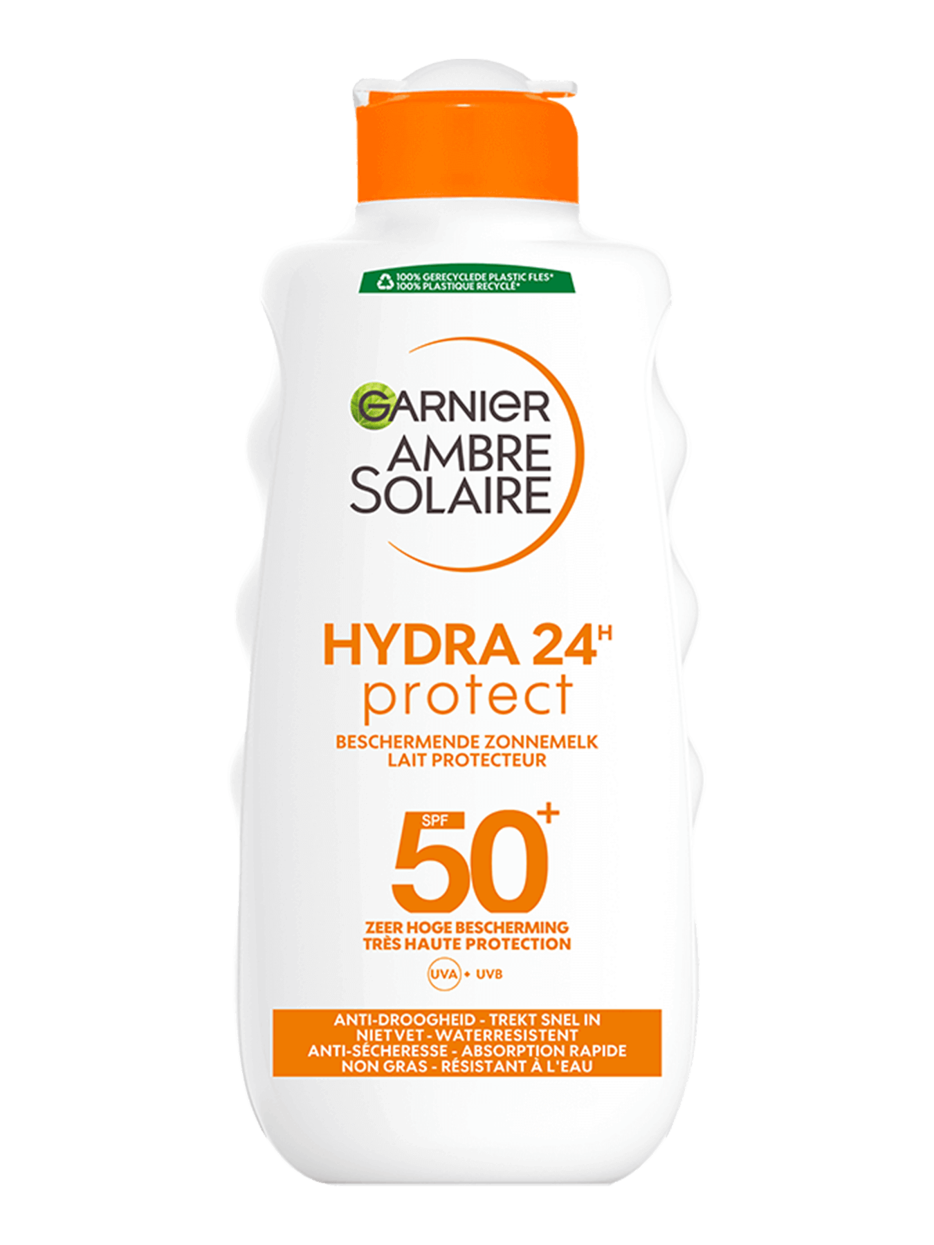 GAR Ambre Solaire Hydra Protect 24 Lotion spf50 200ml 2021 front (1)