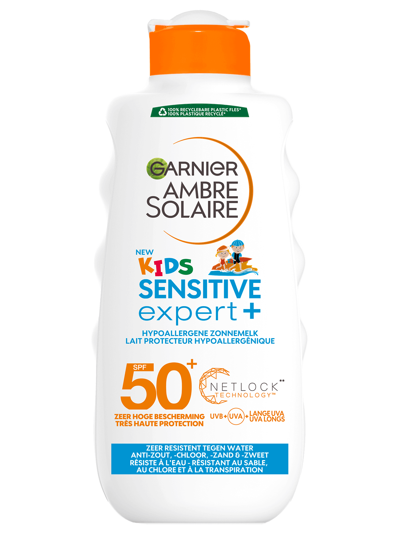 GARAmbre Solaire Kids Sensitive Expertspf50200ml2021front3000x3000px